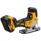 DeWALT DCS335P2 BL siaurapjūklis 2x5 Ah TSTAK